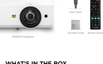ViewSonic PS502X Projector Review